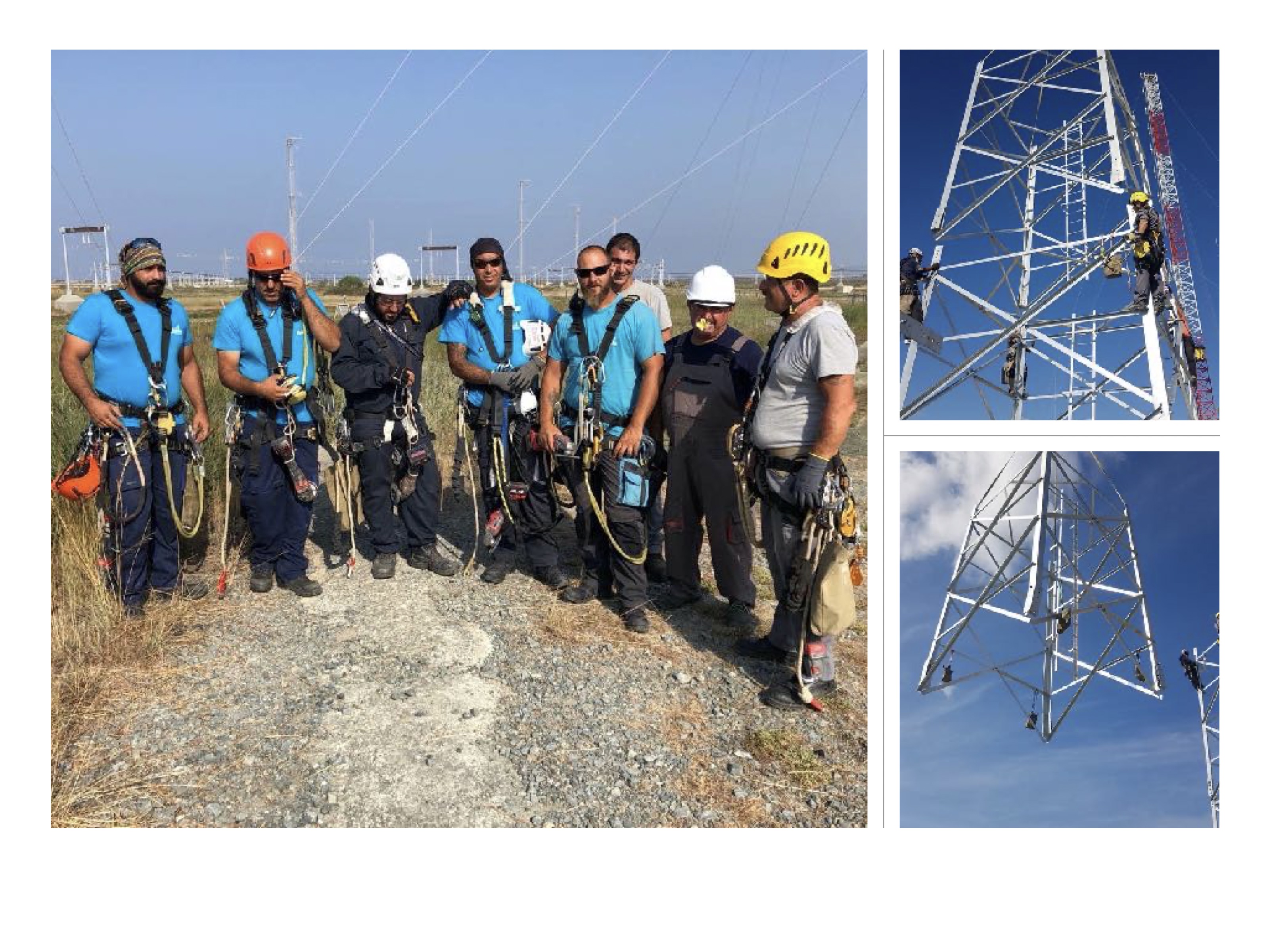 Engineering team deployment in the field.